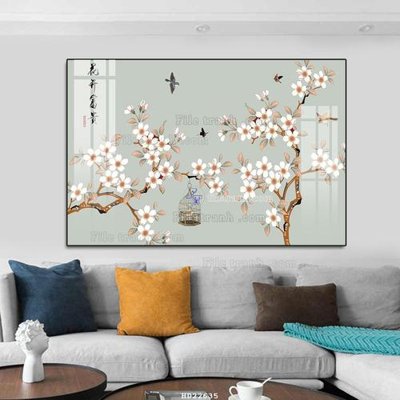 File tranh gốc PSD File tranh hiện đại pha lê gương HD22635 còn nguyên layer