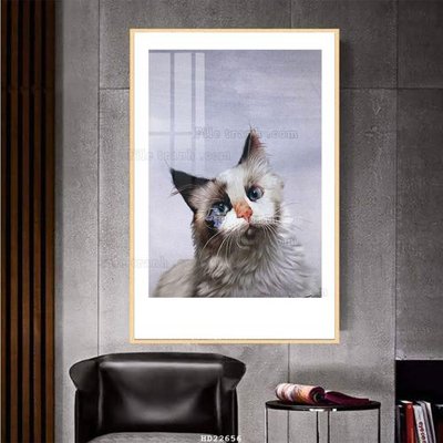 File in ấn File tranh hiện đại pha lê gương HD22656 chuyên nghiệp