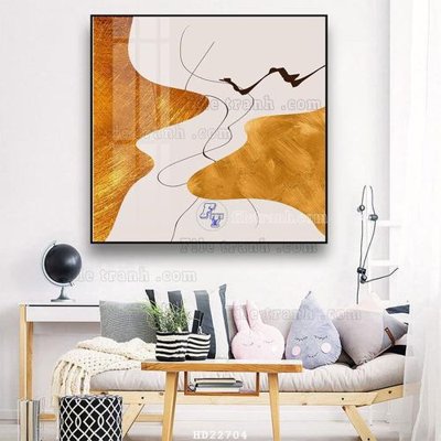 File tranh File tranh hiện đại pha lê gương HD22704 (gốc) in trên kính