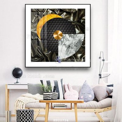 File tranh File tranh hiện đại pha lê gương HD22734 (ảnh gốc) in trần 3D