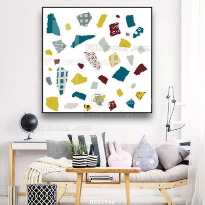 File ảnh gốc File tranh hiện đại pha lê gương HD22746 (chuyên in mica)