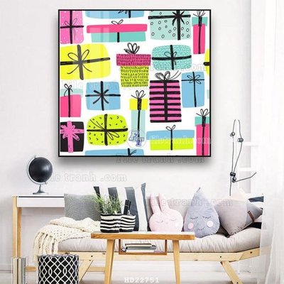 File gốc File tranh hiện đại pha lê gương HD22751 (in ấn) không giới hạn