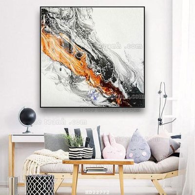 File PSD File tranh hiện đại pha lê gương HD22772 (bản gốc) đã tách nền