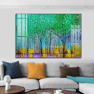 File tranh gốc File tranh hiện đại pha lê gương HD22798 (bản đẹp) độc quyền