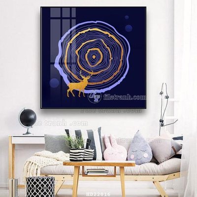 File tranh gốc File tranh hiện đại pha lê gương HD22816 (bản đẹp) độc quyền