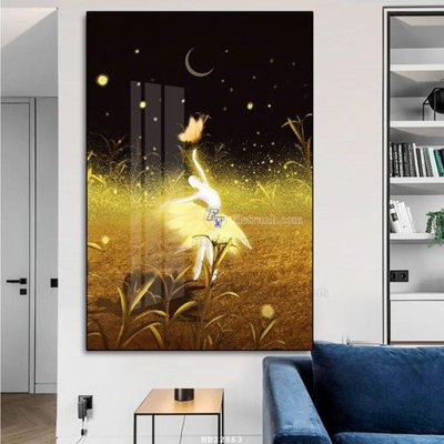 File PSD File tranh hiện đại pha lê gương HD22863 (gốc) nhiều lớp (multi-layer)