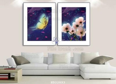 File gốc File tranh hiện đại pha lê gương HD22893 (in tráng gương) nghệ thuật