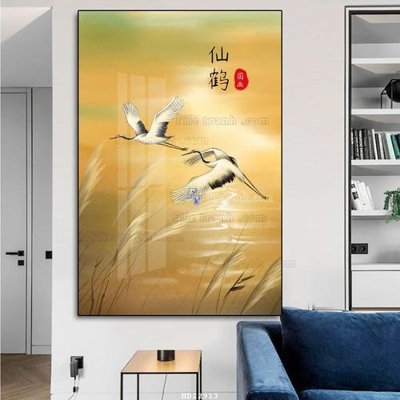 File gốc File tranh hiện đại pha lê gương HD22913 (in tráng gương) ốp tường