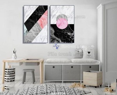 Tải file gốc File tranh hiện đại pha lê gương HD22975 (in bạt) quảng cáo