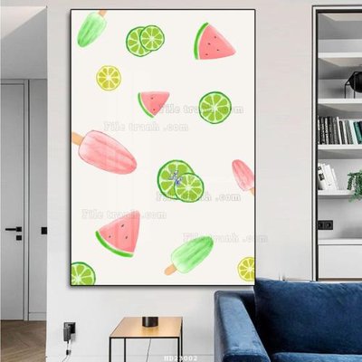 File in ấn File tranh hiện đại pha lê gương HD23002 (bản gốc) cao cấp