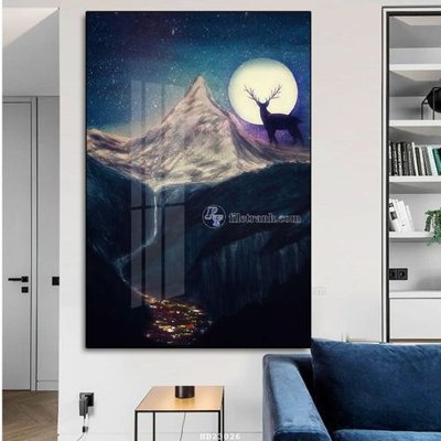 Tải file File tranh hiện đại pha lê gương HD23026 (gốc) để in ấn ngay