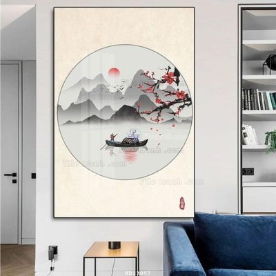 File ảnh gốc File tranh hiện đại pha lê gương HD23057 không vỡ nét