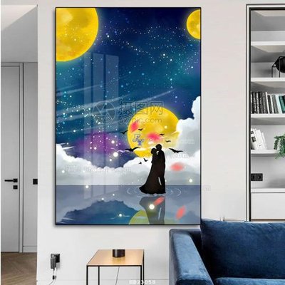 Tải file File tranh hiện đại pha lê gương HD23058 (gốc) làm file thiết kế