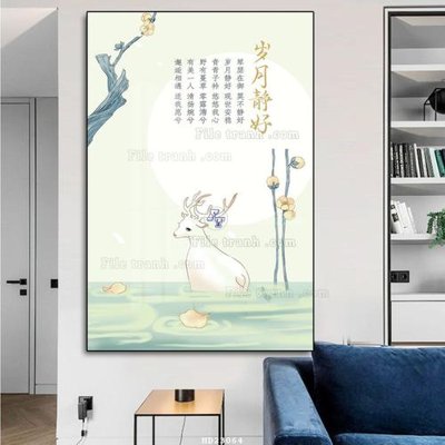 File gốc File tranh hiện đại pha lê gương HD23064 (trang trí) phòng trẻ em