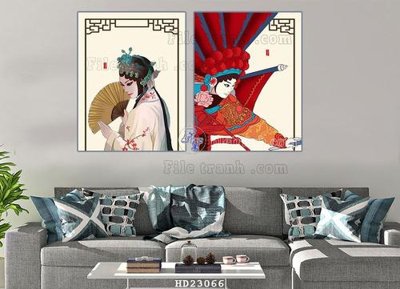 Download file File tranh hiện đại pha lê gương HD23066 (gốc) in mica ốp bếp