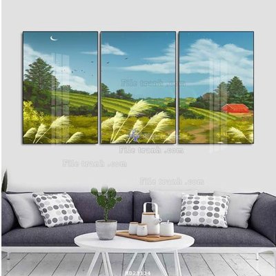 Tệp tin gốc File tranh hiện đại pha lê gương HD23134 (chất lượng cao) File tranh hiện đại pha lê gương HD23134