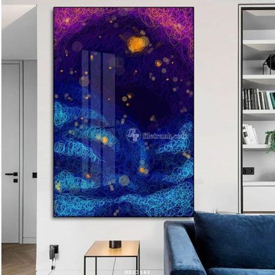 File ảnh File tranh hiện đại pha lê gương HD23142 (gốc) dùng in Pano