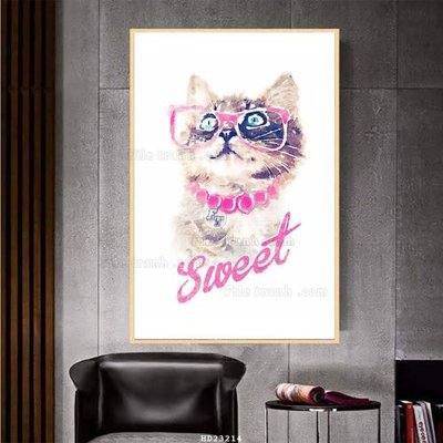 File gốc File tranh hiện đại pha lê gương HD23214 (chuẩn CMYK) cho nhà in