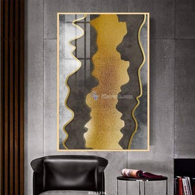 File tranh trang trí File tranh hiện đại pha lê gương HD23236 (tải file gốc)