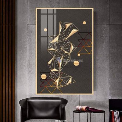 File tranh ảnh gốc File bộ tranh treo hiện đại HD23259 dùng cho in khổ lớn