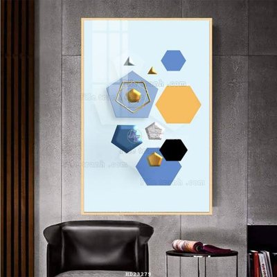 File PSD File bộ tranh treo hiện đại HD23279 (gốc) cho in quảng cáo