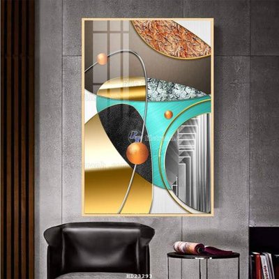 File tranh gốc PSD File bộ tranh treo hiện đại HD23293 còn nguyên layer