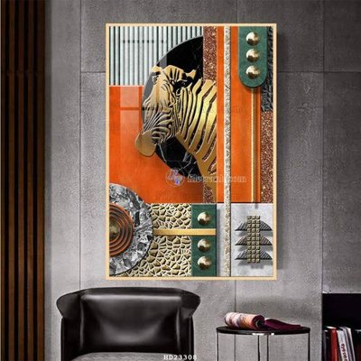 File gốc File bộ tranh treo hiện đại HD23308 (in lụa) cao cấp