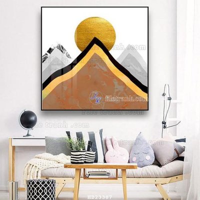 Download file gốc File bộ tranh treo hiện đại HD23387 (in lụa) cao cấp