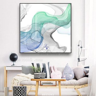 File gốc File bộ tranh treo hiện đại HD23393 (in lụa) họa tiết 3D