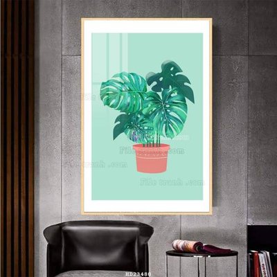 File gốc File bộ tranh treo hiện đại HD23480 (in 3D) nghệ thuật