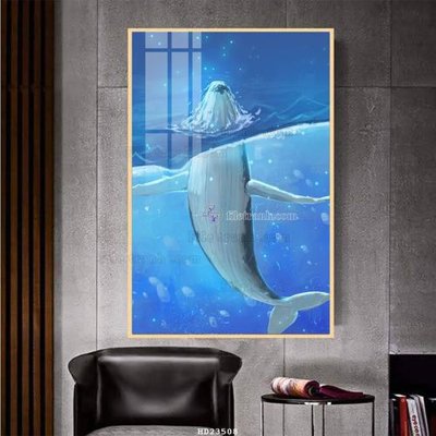 File gốc File bộ tranh treo hiện đại HD23508 (in 3D) cho trang trí