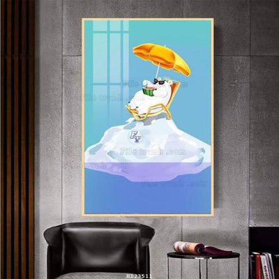 Tải file gốc File bộ tranh treo hiện đại HD23511 dùng cho in ấn