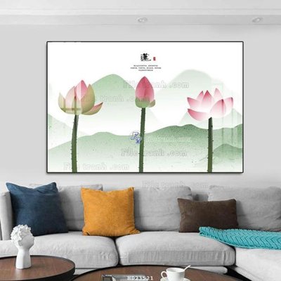 File gốc File bộ tranh treo hiện đại HD23521 (phong cách) tối giản