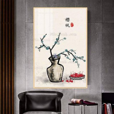 File gốc File bộ tranh treo hiện đại HD23560 (cho in UV) siêu nét