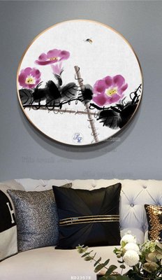 File ảnh File bộ tranh treo hiện đại HD23578 (gốc) in backdrop sự kiện