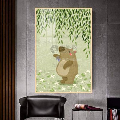 File in ấn chuyên nghiệp File bộ tranh treo hiện đại HD23633 (file gốc)