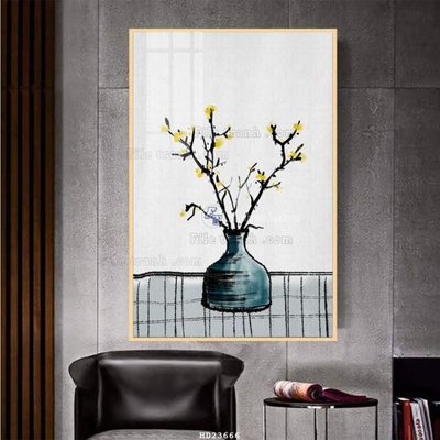 Hình ảnh file gốc File bộ tranh treo hiện đại HD23666 cho in UV