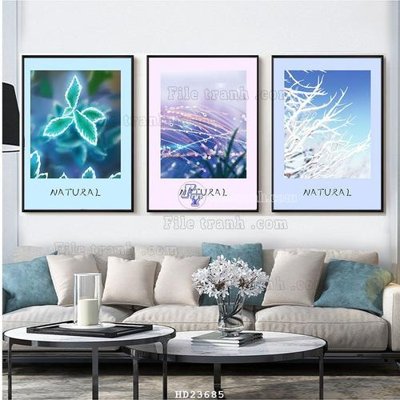 Tải file File bộ tranh treo hiện đại HD23685 (gốc) làm tranh trang trí