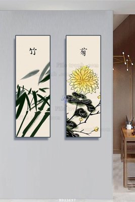 File gốc File bộ tranh treo hiện đại HD23697 (trang trí) phòng trẻ em