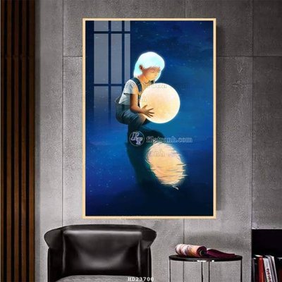 Download file File bộ tranh treo hiện đại HD23700 (gốc) in mica bàn thờ