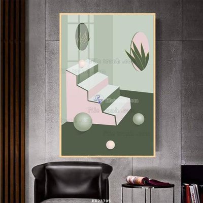 File PSD File bộ tranh treo hiện đại HD23705 (gốc) cho in quảng cáo