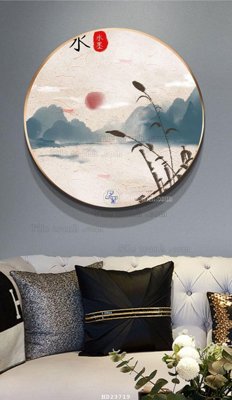 File gốc File bộ tranh treo hiện đại HD23719 (vector) cho in ấn