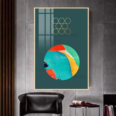 Download file gốc File bộ tranh treo hiện đại HD23811 (in lụa) cao cấp