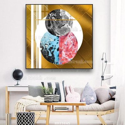 File tranh File bộ tranh treo hiện đại HD23845 (gốc) in backlit film