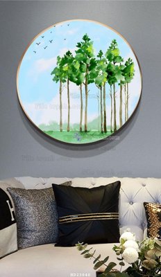 File ảnh File bộ tranh treo hiện đại HD23848 (gốc) in decal dán tường