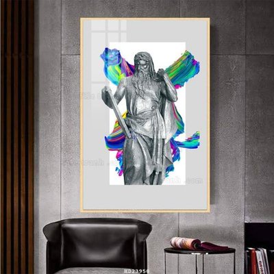 File gốc File bộ tranh treo hiện đại HD23950 (in mica) cắt laser