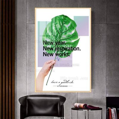 File tranh File bộ tranh treo hiện đại HD24024 (gốc) chủ đề tĩnh vật