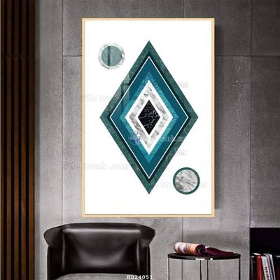 File gốc File bộ tranh treo hiện đại HD24051 (in ấn) không giới hạn