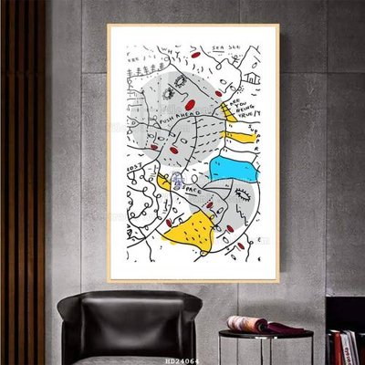 File tranh File bộ tranh treo hiện đại HD24064 (gốc) chủ đề thành phố