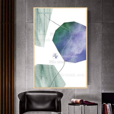 File in trần File bộ tranh treo hiện đại HD24068 (bản gốc) 5D